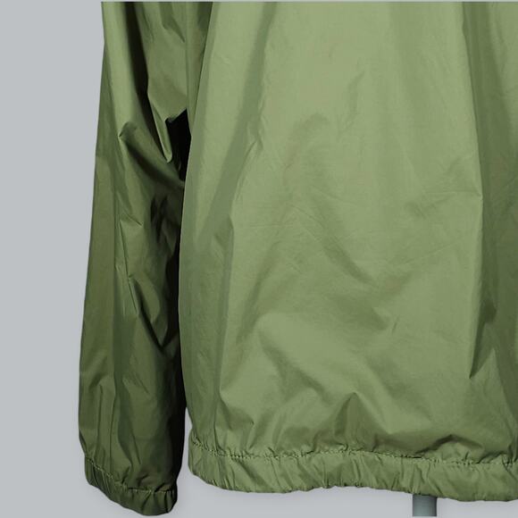 Columbia Jacket Mens XL Green Waterproof Rain Hooded Omni Tech Packable - Picture 11 of 12